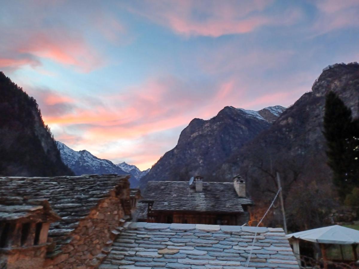 Ca' Scocc, Antica Casa Di Montagna In Valsesia Villa Mollia Eksteriør bilde