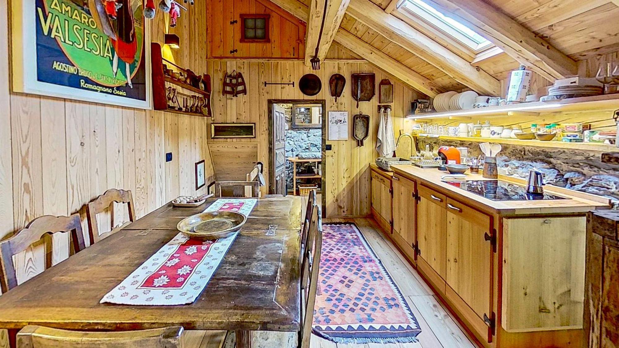 Ca' Scocc, Antica Casa Di Montagna In Valsesia Villa Mollia Eksteriør bilde